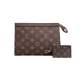 Louis Vuitton Dark Brown Lv Pouch premium replica - image 1