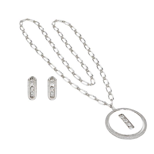 Messika Jewelry | Lucky Move Pavé White Gold Diamonds