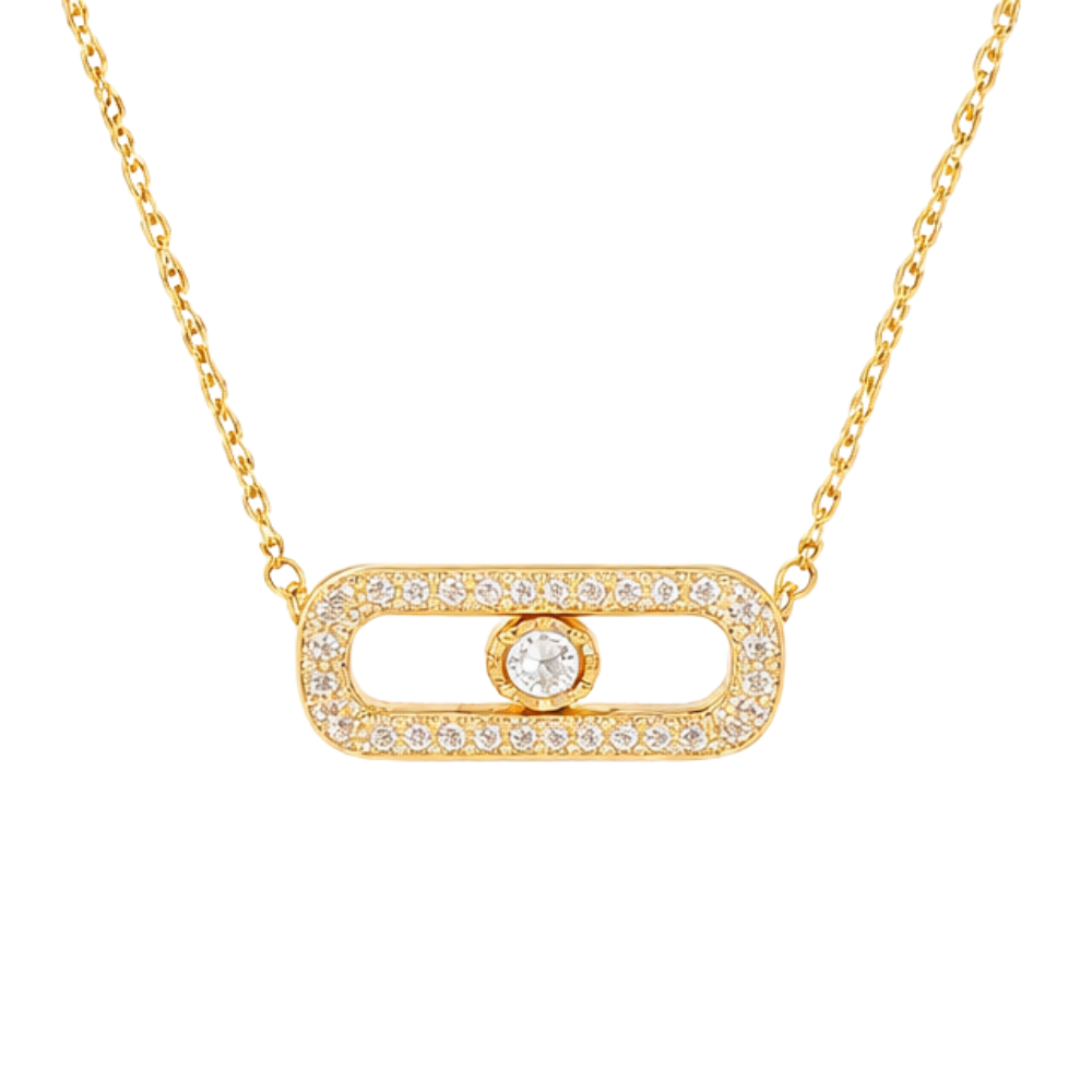 Messika Jewelry Move Noa Pave Yellow Gold Full Diamonds Jewelry premium replica - image 1