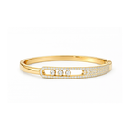 Messika Jewelry | Banlge Set White Gold Diamonds