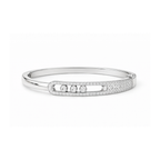 Messika Jewelry | Banlge Set White Gold Diamonds