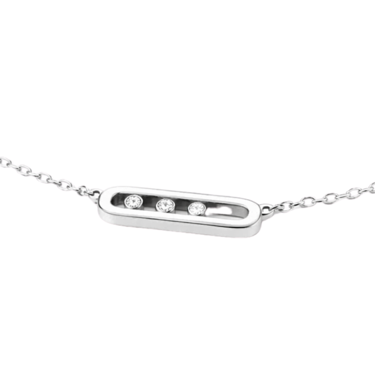 Messika Jewelry | Move Uno Multi Motif Jewelry Set White Gold Diamonds