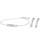 Messika Jewelry | Romane Large Set White Gold Diamonds