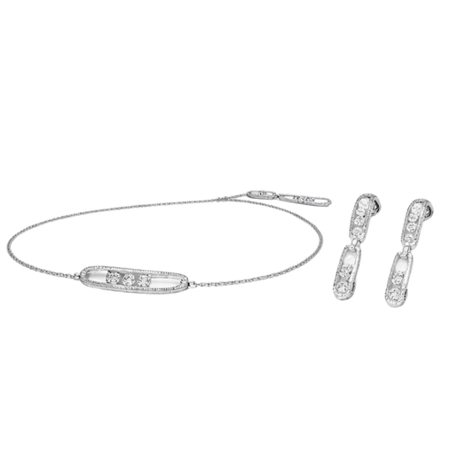 Messika Jewelry | Uno Pavé Yellow Gold Full Diamonds