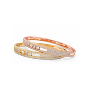 Messika Jewelry Move Uno Small Hoop White Yellow Gold Jewelry premium replica - image 1