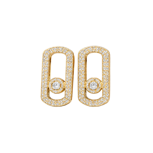 Messika Jewelry | Diamond Pave Yellow Gold Diamonds