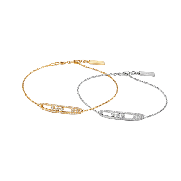 Messika Jewelry My Twin Toi Moi Rose Gold Diamonds Jewelry