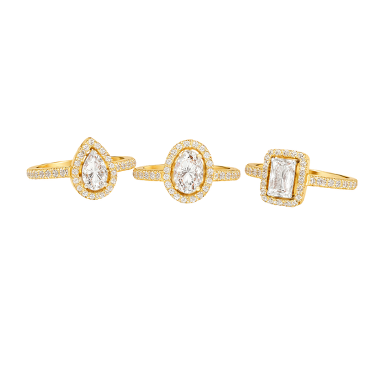 Messika Jewelry | My Twin Toi Open Ring Yellow Gold Diamonds