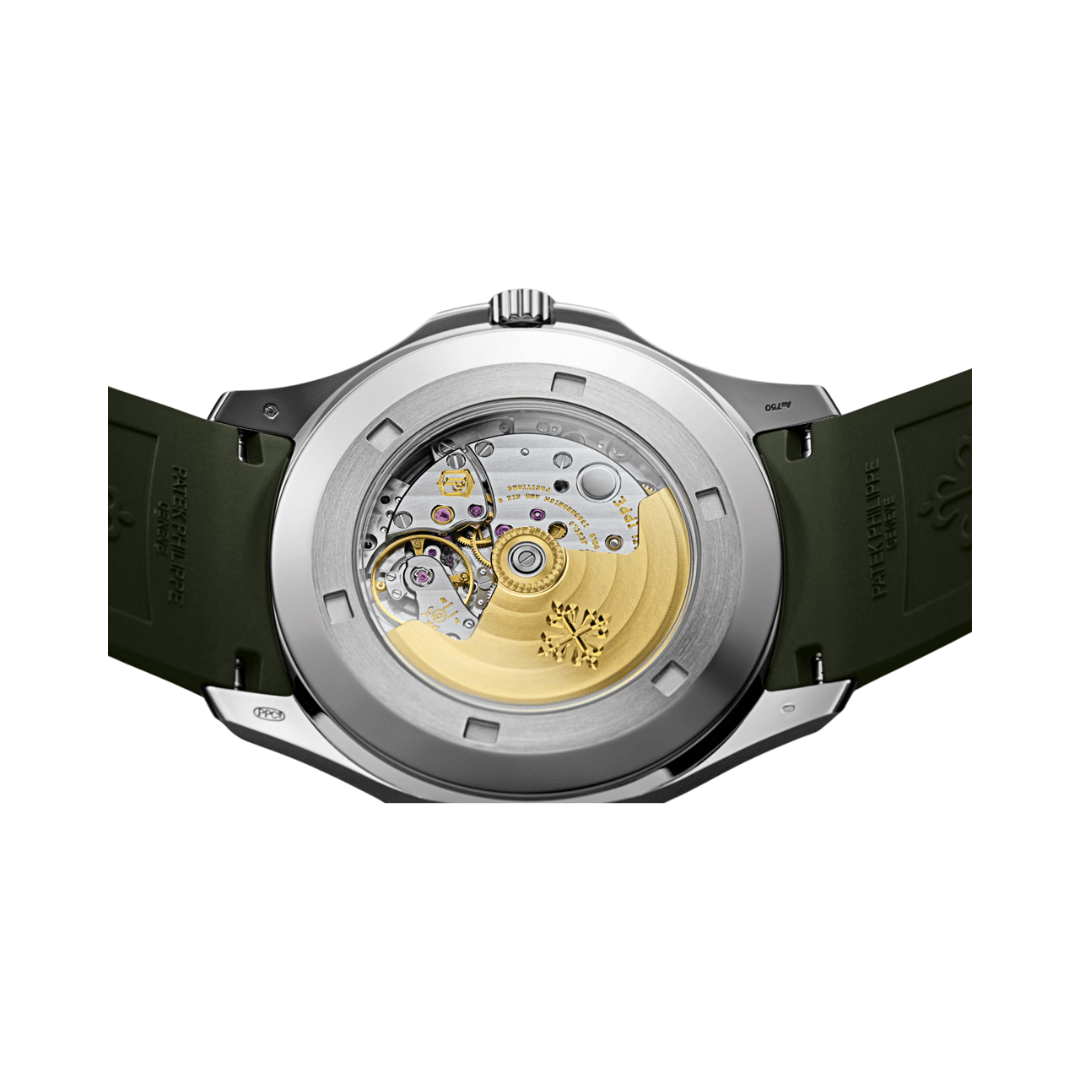 Patek Philippe | Aquanaut Jumbo Khaki Green Dial - Free & Fast UAE Shipping