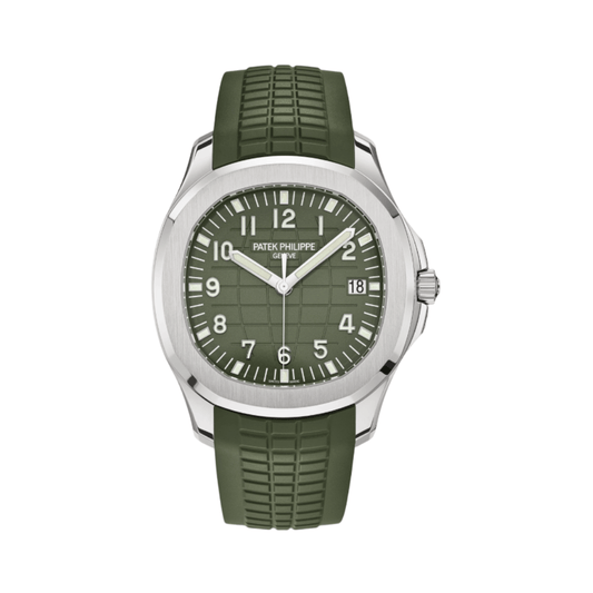 Patek Philippe | Aquanaut Jumbo Khaki Green Dial - Free & Fast UAE Shipping