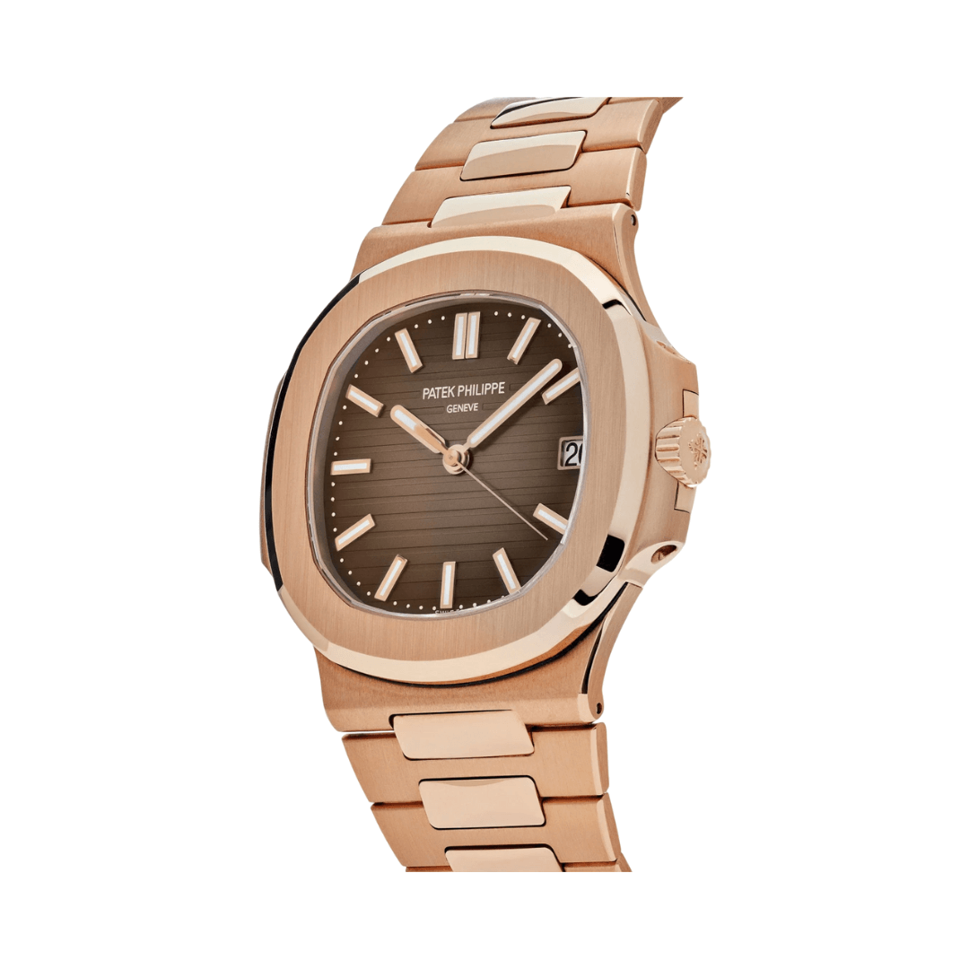 Patek Philippe | Nautilus Rose Gold Brown Dial - Free & Fast UAE Shipping