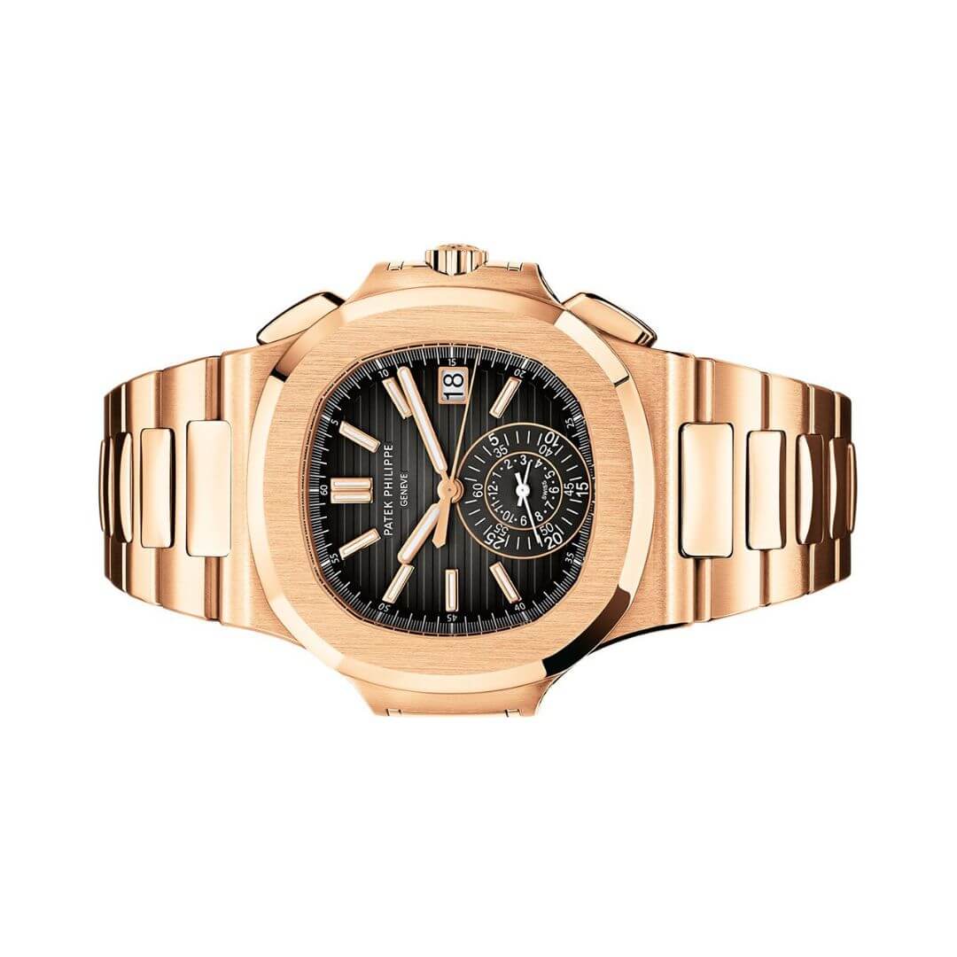 Patek Philippe | Nautilus Gold Black Gradient Dial - Free & Fast UAE Shipping