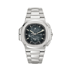 Patek Philippe | Nautilus Time Sunburst Blue Dial - Free & Fast UAE Shipping