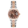Rolex Watch | Datejust 28 Chocolate Diamond Dial