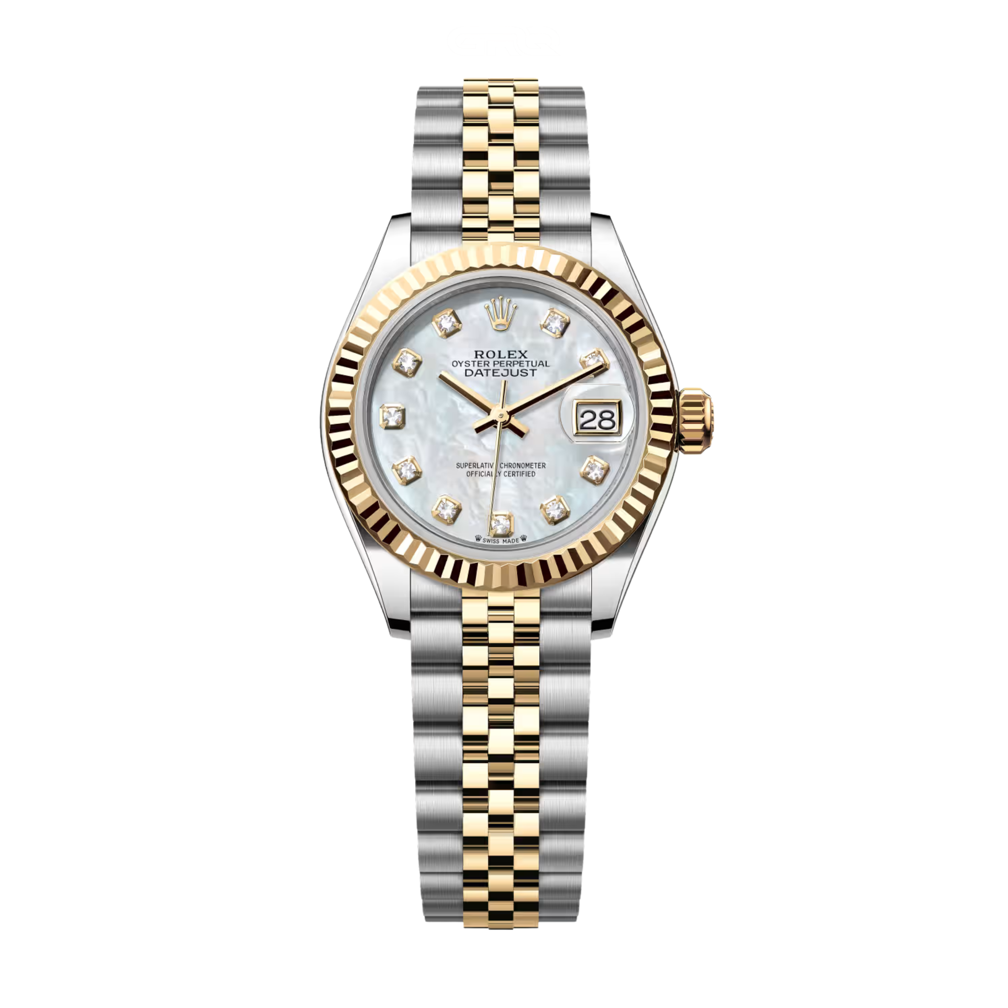 Rolex Watch | Datejust 28 Silver