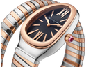 Bvlgari Watch | Serpenti Tubogas Two-Tone Black Dial