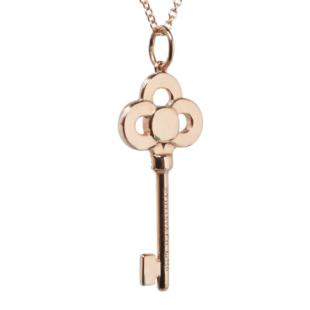 Tiffany & Co. Jewelry | Lock Shape Necklace Set Trio Gold Silver Pink Gold