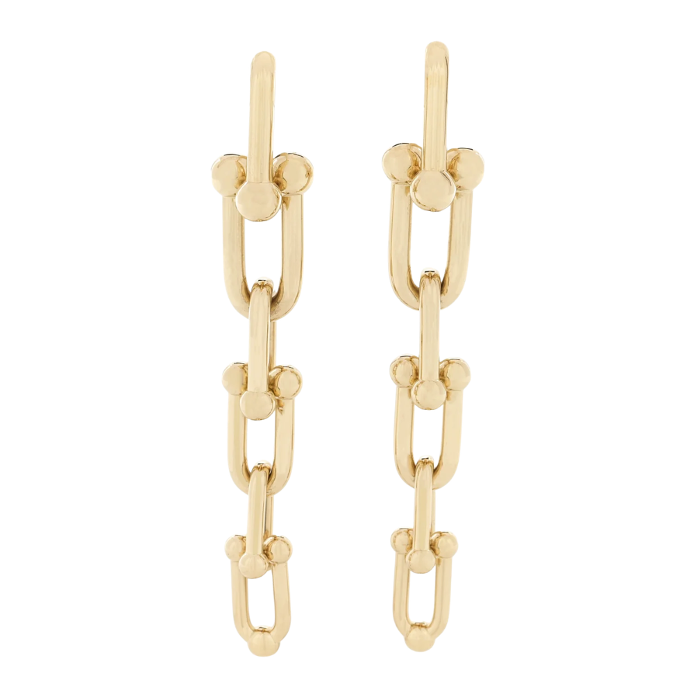 Tiffany & Co. Jewelry | Yellow Gold HardWear Graduated Link Earrings