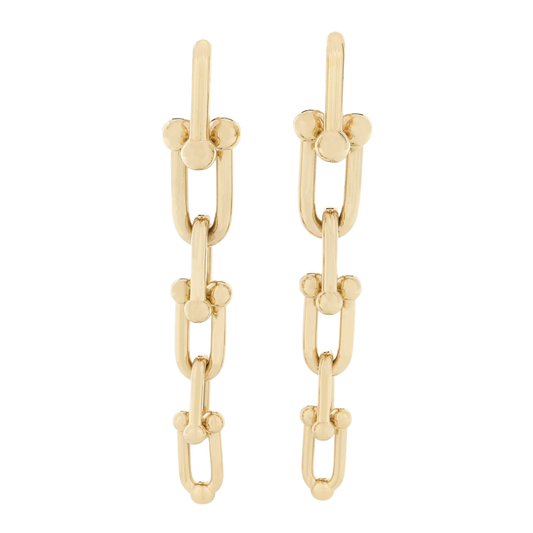 Tiffany & Co. Jewelry | Yellow Gold HardWear Graduated Link Earrings