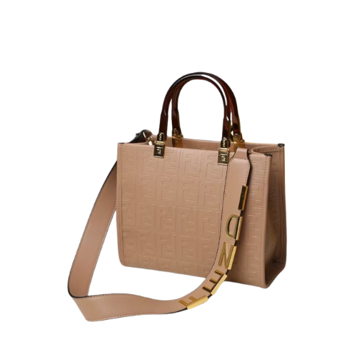 Fendi Bag | Top Handle Shoulder Bag Leather
