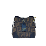Fendi Zuchino Canvas Bucket Blue Wallet premium replica - image 2