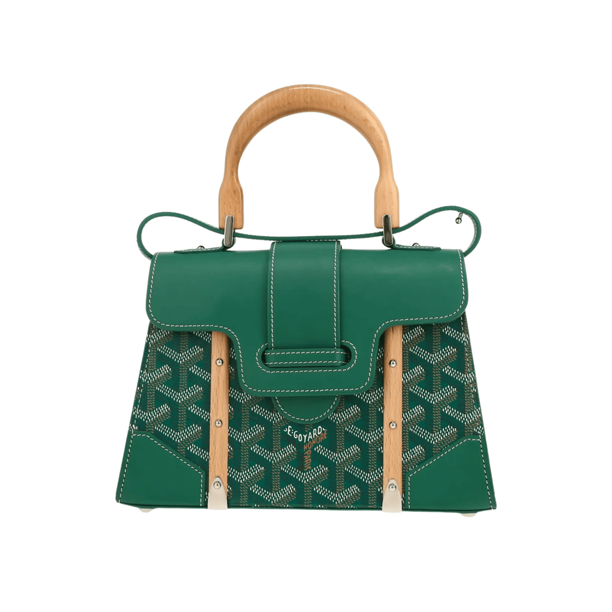 Goyard Saïgon Structuré Mini Green Bag premium replica - image 1