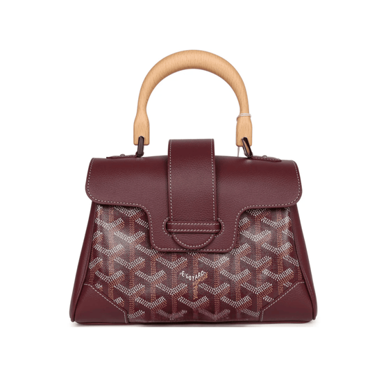 Goyard Bag | Saïgon Souple Mini Bag Burgundy