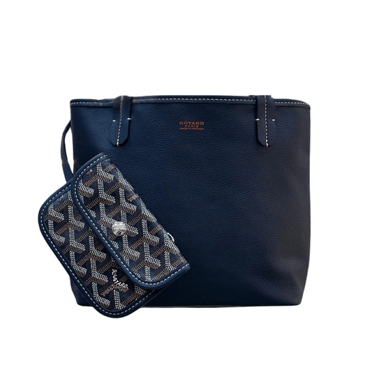 Goyard Bag | Anjou Mini Bag Navy Blue