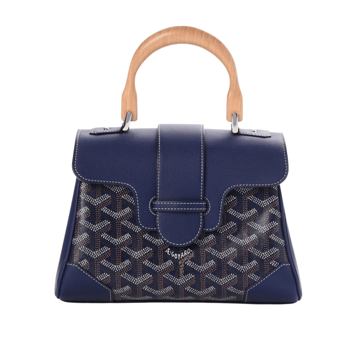 Goyard Saïgon Souple Mini Navy Blue Bag premium replica - image 1
