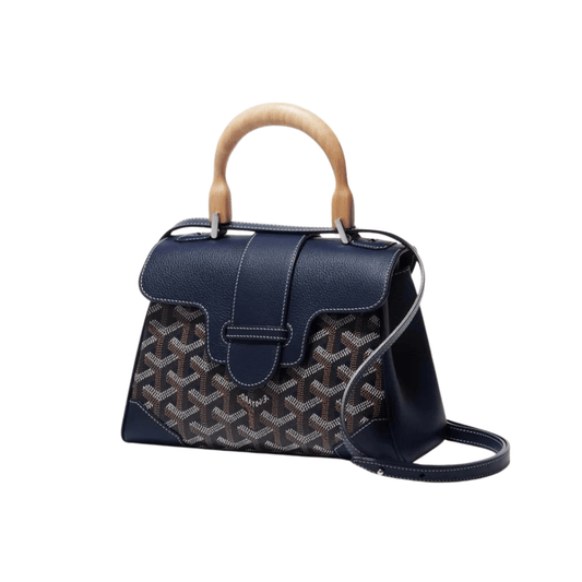Goyard Bag | Saïgon Souple Mini Bag Navy Blue