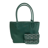 Goyard Anjou Mini Green Bag premium replica - image 1