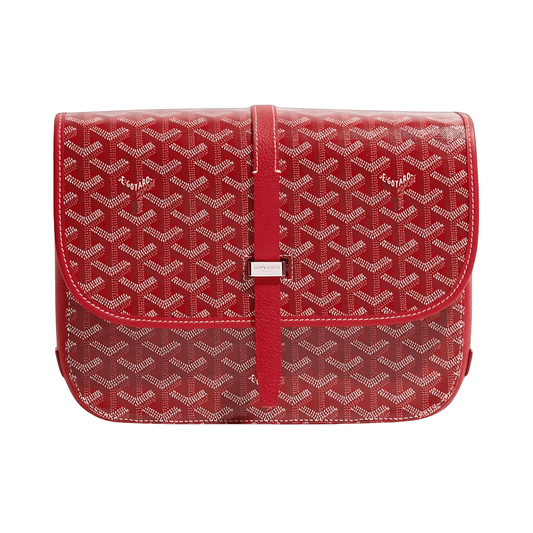 Goyard Bag | Red Leather Bag