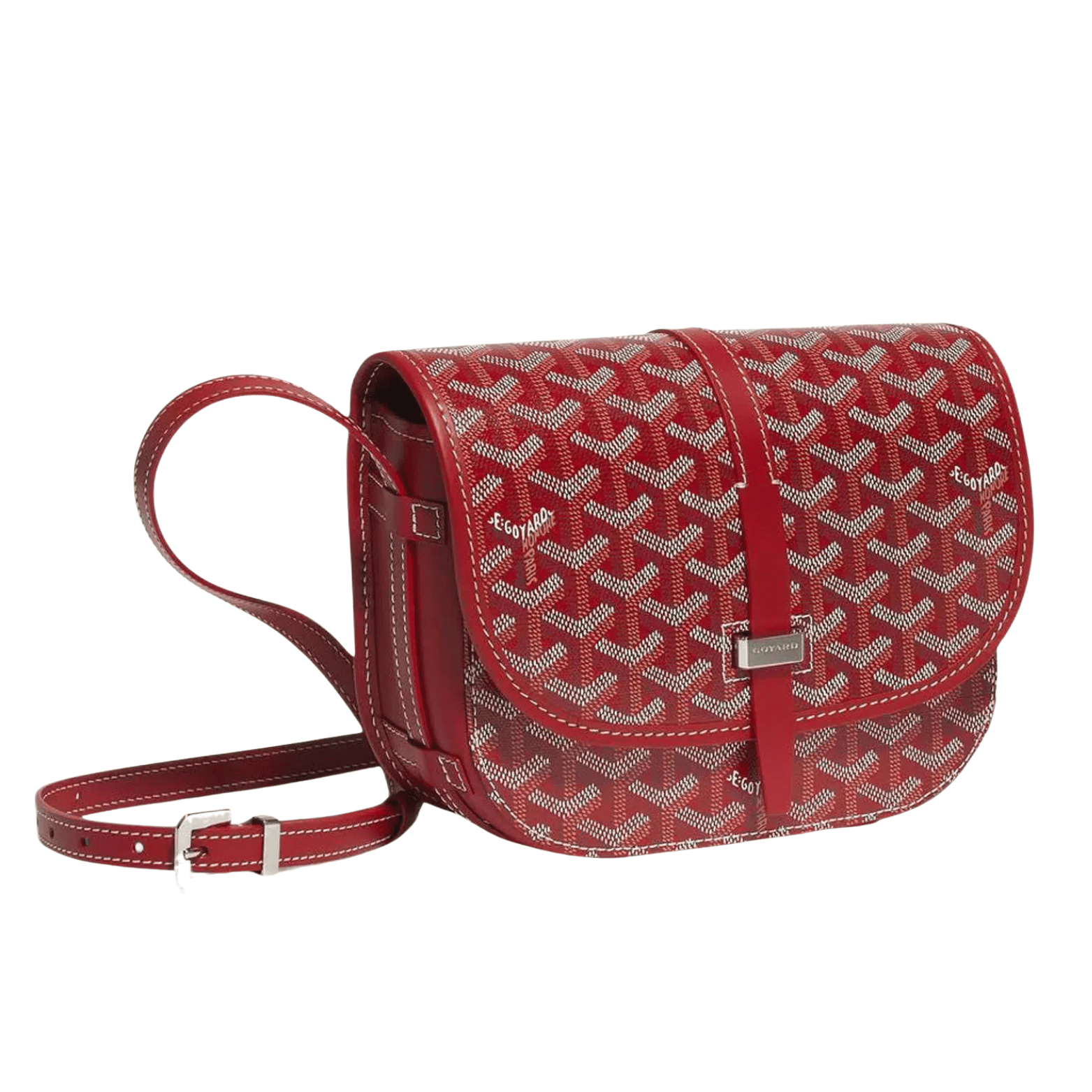 Goyard Bag | Red Leather Bag