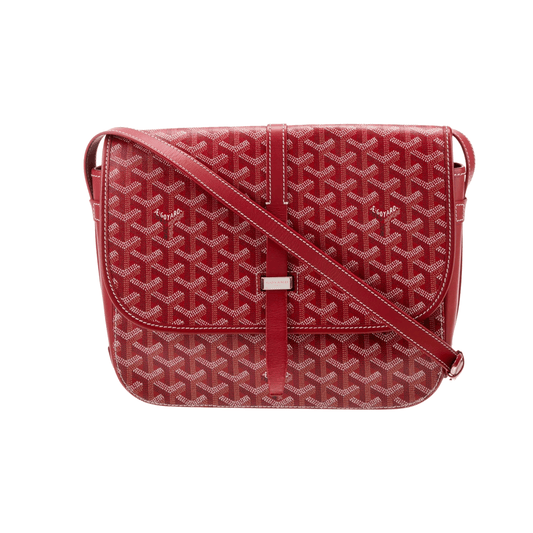 Goyard Bag | Red Leather Bag