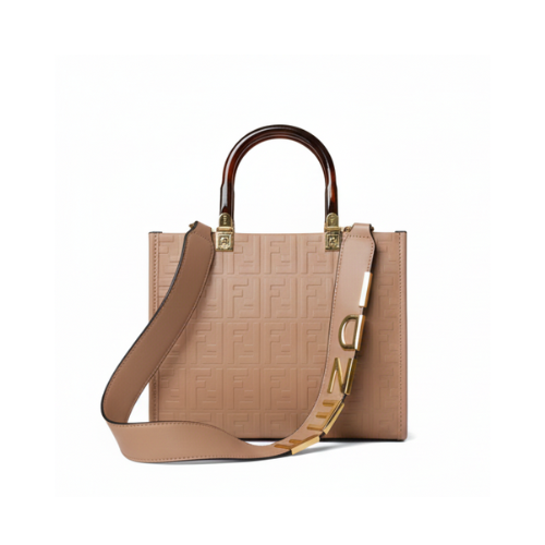 Fendi Bag | Top Handle Shoulder Bag Leather