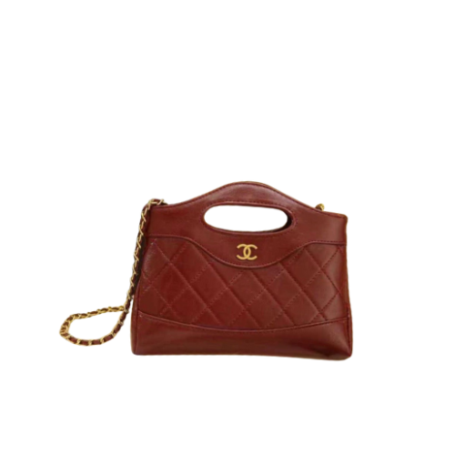 Chanel 31 Brown Leather Hand Wallet premium replica - image 1