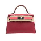 Hermès Bag | Epsom Tri-color Mini Kelly Sellier 20 Handbag