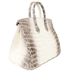 Hermès Bag | Birkin 30 Himalaya Niloticus Crocodile Handbag