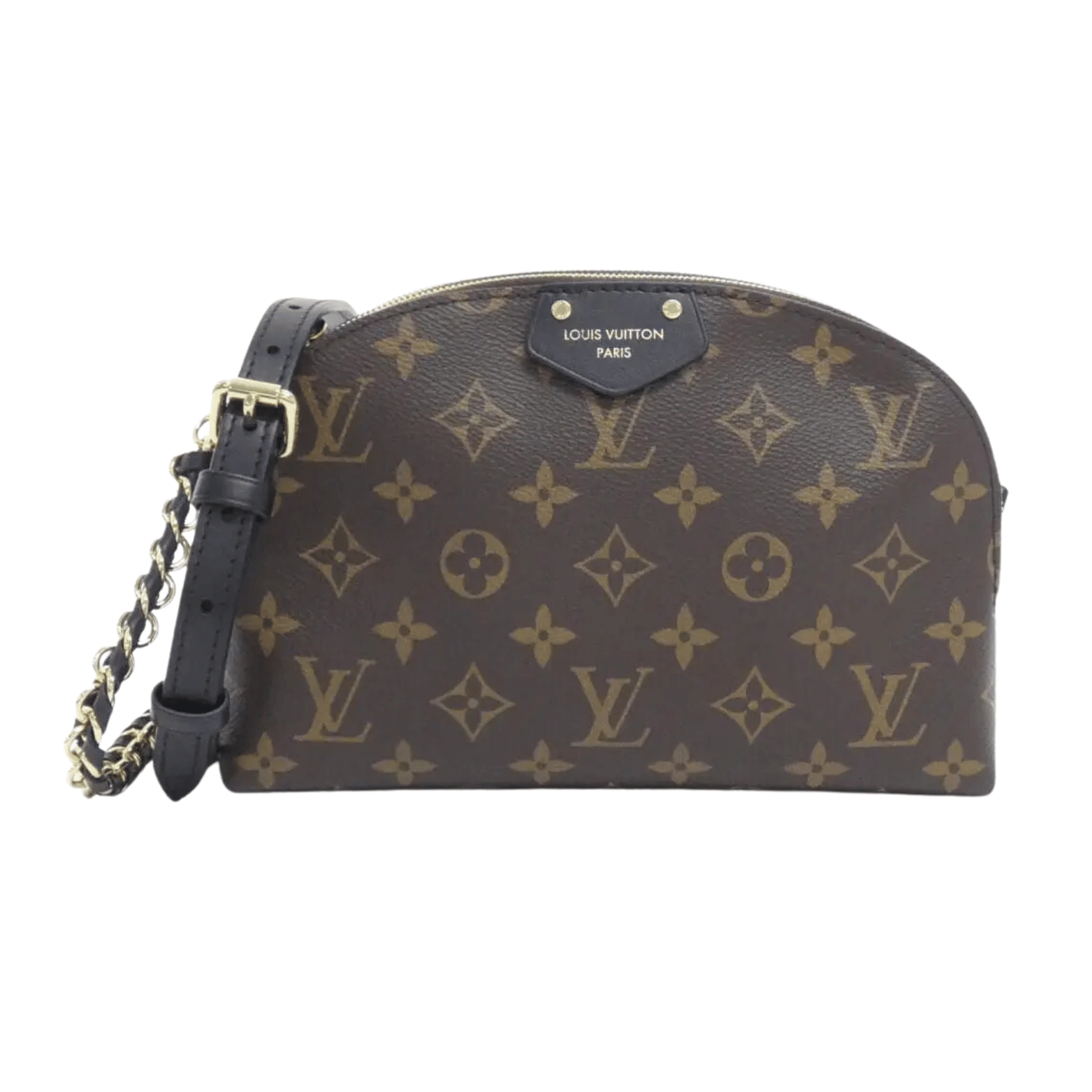 Louis Vuitton Bag | Nano Alma Bag Monogram Canvas Black Leather