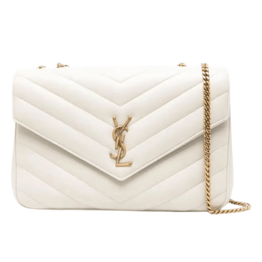 YSL Bag | Loulou Mini Chain Bag Quilted Lambskin Leather