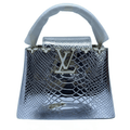 Louis Vuitton Bag | Capucines Bag Metallic Silver
