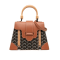 Goyard Bag | Saïgon Structuré Mini Bag Black Tan