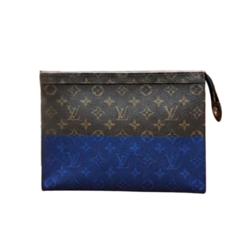 Louis Vuitton Zipper Leather Pouch premium replica - image 1