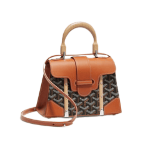 Goyard Bag | Saïgon Structuré Mini Bag Black Tan