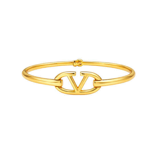 Valentino Jewelry | VLogo Signature Bracelet Gold