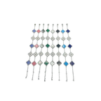 Van Cleef & Arpels Jewelry | Alhambra Bracelet Collection Silver