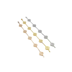 Van Cleef & Arpels Jewelry | Alhambra Bracelet Collection Trio
