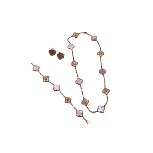 Van Cleef & Arpels Jewelry | Bracelet Silver Pink Pearl