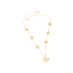 Van Cleef & Arpels Jewelry | Diamond Clover Necklace Earrings Bracelet Ring Set