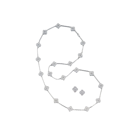 Van Cleef & Arpels Jewelry | Set Gold Silver Agate